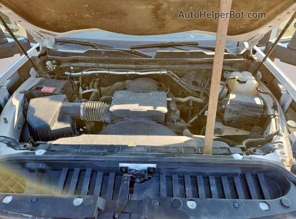 1GC1YLE72NF233158 2022 CHEVROLET SILVERADO White ძრავის განყოფილების ხედი