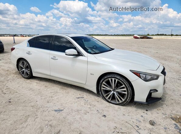 JN1EV7AR5JM436823 2018 INFINITI Q50 Белый 