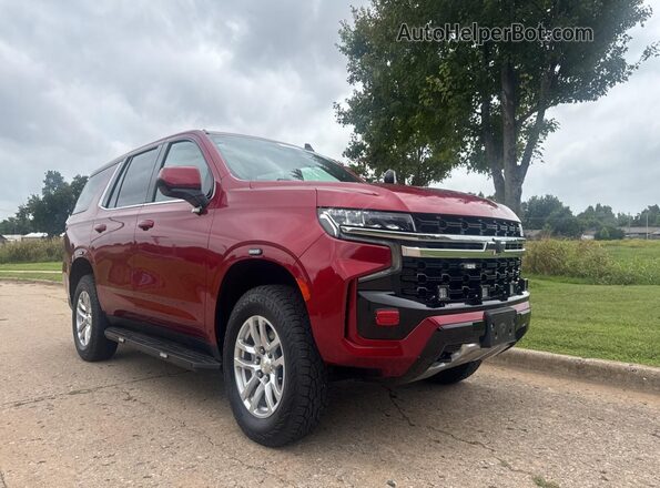 1GNSKLED8MR269453 2021 CHEVROLET TAHOE Red 