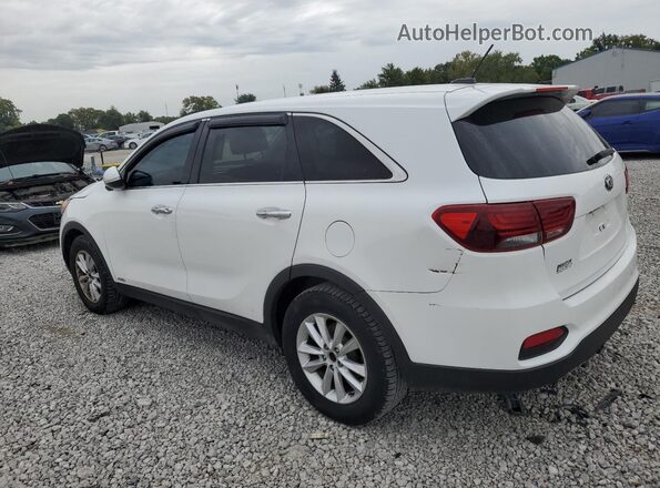 5XYPGDA54KG490404 2019 KIA SORENTO White Задня права чверть