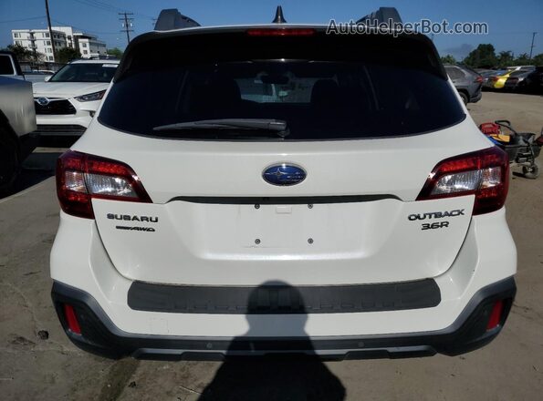 4S4BSENC4K3278965 2019 SUBARU OUTBACK White Вид салону спереду