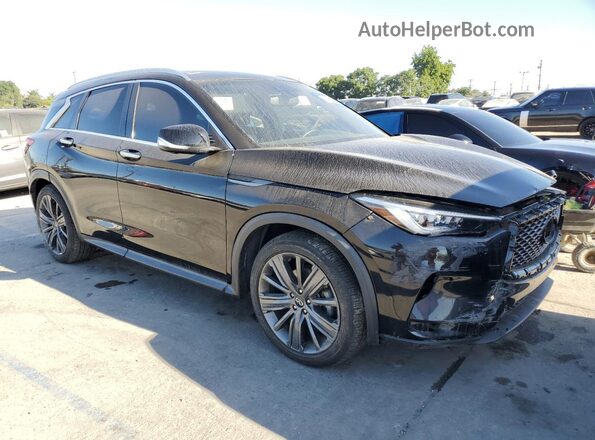 3PCAJ5M38LF120752 2020 INFINITI QX50 Черный Вид спереди