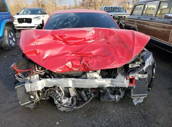 WUAASAFV8N1900592 2022 AUDI TT Red Widok komory silnika