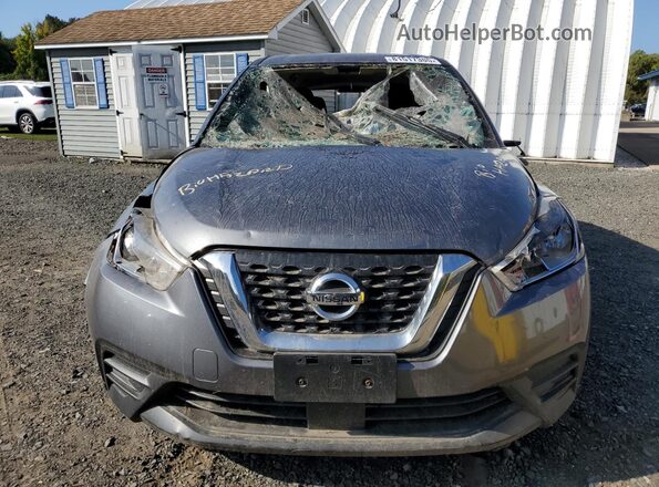 3N1CP5BV3LL567893 2020 NISSAN KICKS Gray უკანა ხედი