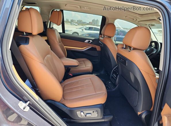 5UXCW2C06L9D08519 2020 BMW X7 Blue Widok komory silnika