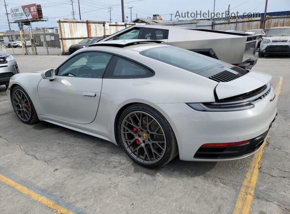 WP0AB2A93NS220803 2022 PORSCHE 911 Silver 