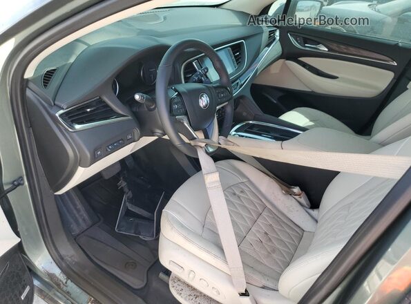 5GAERDKW3PJ168161 2023 BUICK ENCLAVE Green Вид щитка приладів