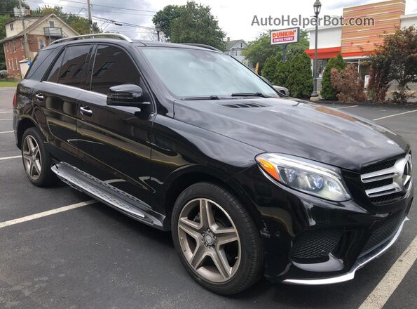 4JGDA5GB0GA636730 2016 MERCEDES-BENZ GLE-CLASS Черный 