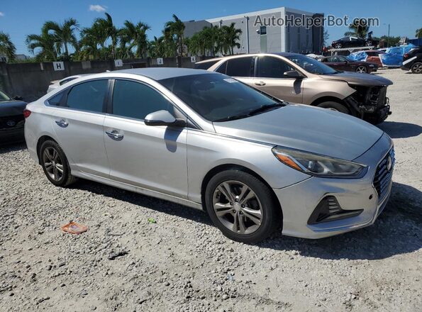 5NPE34AF6JH599143 2018 HYUNDAI SONATA Silver 