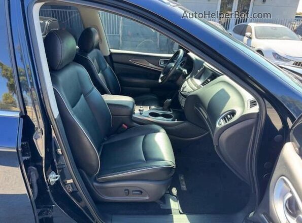 5N1DL0MM9LC538281 2020 INFINITI QX60 Blue Առջևի վահանակի տեսք