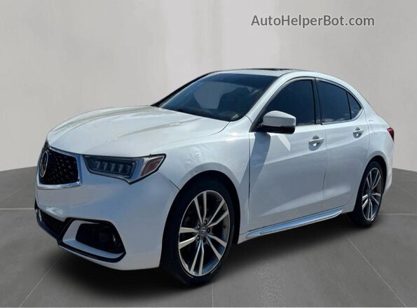 19UUB2F42LA005895 2020 ACURA TLX White Հետևի աջ