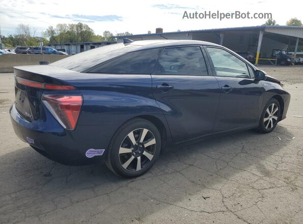 JTDBVRBD2KA006023 2019 TOYOTA MIRAI Blue წინა მარჯვენა