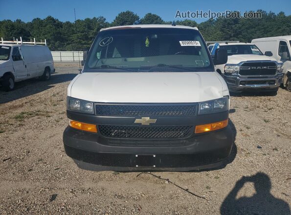 1GCWGAF73N1238880 2022 CHEVROLET EXPRESS Белый Вид сзади