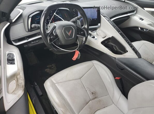 1G1YB2D41M5125614 2021 CHEVROLET CORVETTE Yellow 