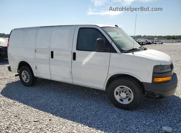 1GCWGAF77M1159386 2021 CHEVROLET EXPRESS White წინა ხედი