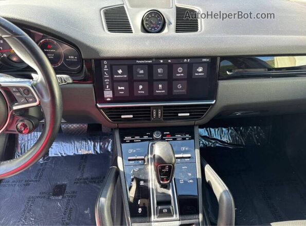 WP1BA2AYXLDA46646 2020 PORSCHE CAYENNE Черный Вид щитка приборов