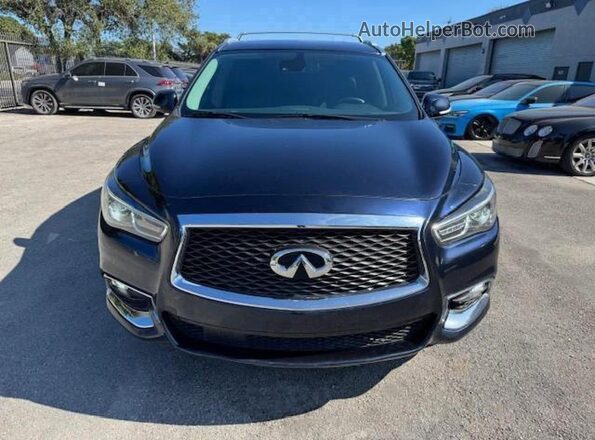 5N1DL0MM9LC538281 2020 INFINITI QX60 Blue Հետևի տեսք