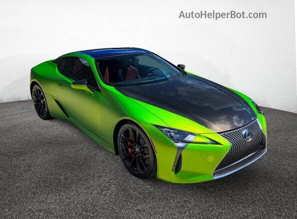 JTHHP5AY1JA001829 2018 LEXUS LC Green 