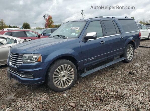 5LMJJ3JTXHEL01068 2017 LINCOLN NAVIGATOR Blue 