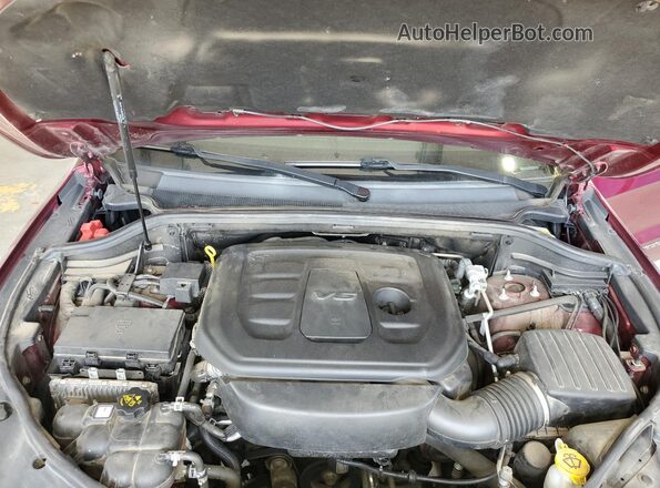 1C4RJFBG0KC724418 2019 JEEP GRAND CHER Maroon VIN կոդի պիտակի տեսք