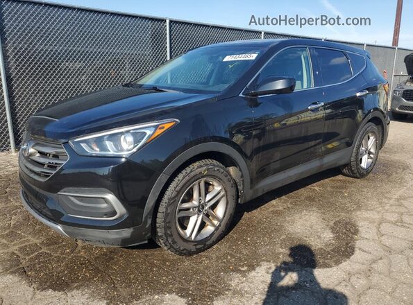 5NMZTDLB2JH053724 2018 HYUNDAI SANTA Black 