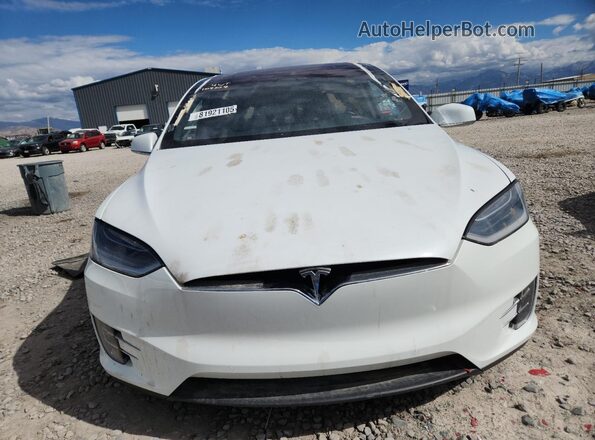 5YJXCBE26JF109304 2018 TESLA MODEL X White 
