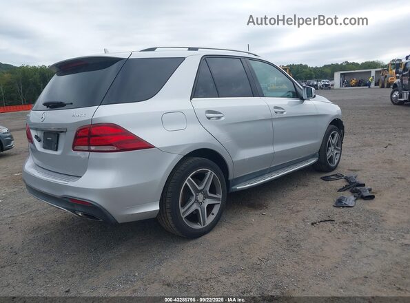 4JGDA5GBXGA697695 2016 MERCEDES-BENZ GLE 400 Silver Задня права чверть