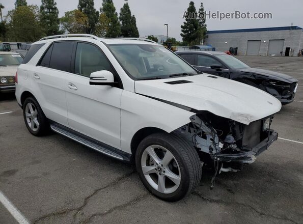 4JGDA5HB1JB020843 2018 MERCEDES-BENZ GLE White 