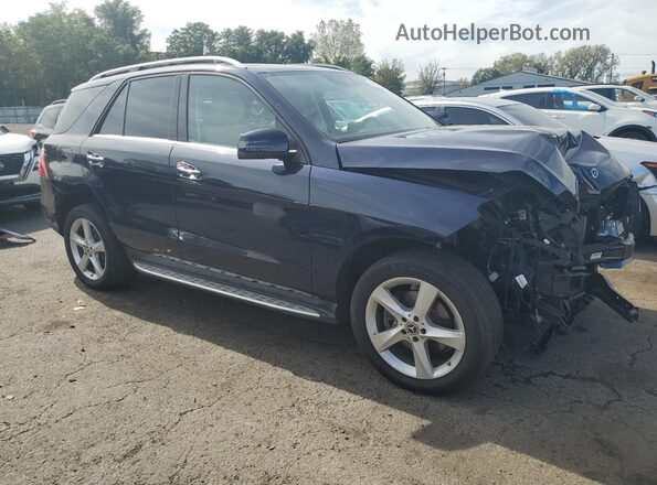 4JGDA5HB1JB132901 2018 MERCEDES-BENZ GLE Синий 
