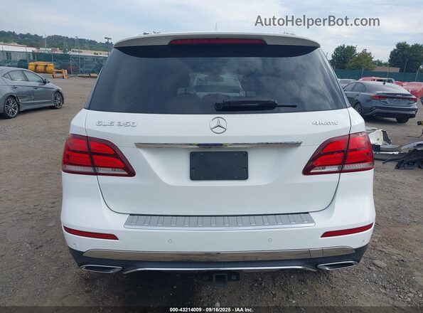 4JGDA5HB5JB022000 2018 MERCEDES-BENZ GLE Белый 