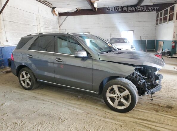 4JGDA5HB6JB144252 2018 MERCEDES-BENZ GLE Gray 