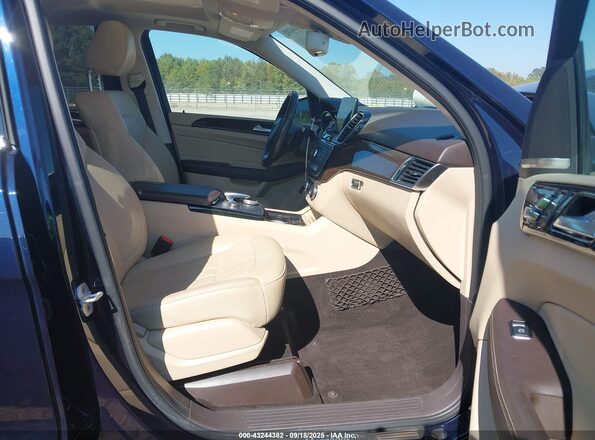 4JGDA5HB7JB042152 2018 MERCEDES-BENZ GLE 350 Blue Widok wnętrza z przodu