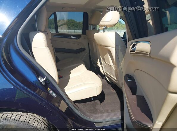 4JGDA5HB7JB042152 2018 MERCEDES-BENZ GLE 350 Blue Widok naklejki z numerem VIN