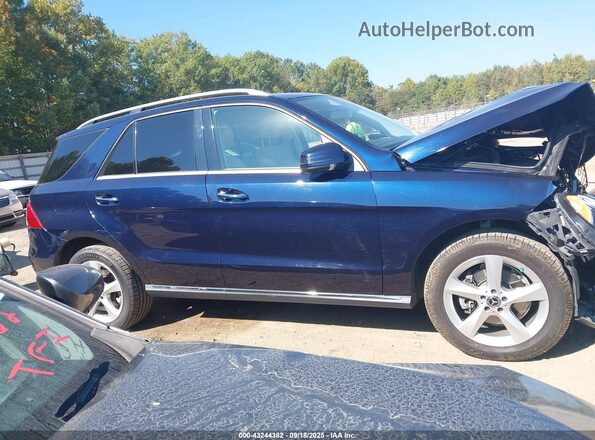 4JGDA5HB7JB042152 2018 MERCEDES-BENZ GLE 350 Blue Widok wnętrza z tyłu