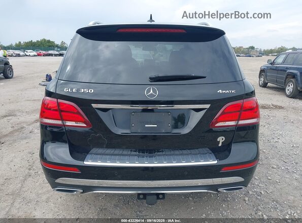 4JGDA5HB7JB116296 2018 MERCEDES-BENZ GLE 350 Черный 