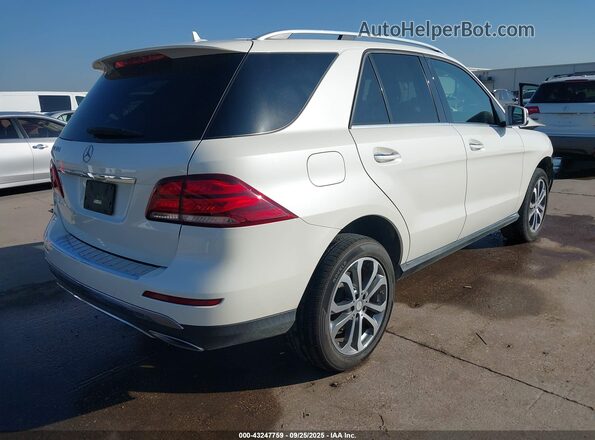 4JGDA5JB3GA783696 2016 MERCEDES-BENZ GLE 350 Белый 