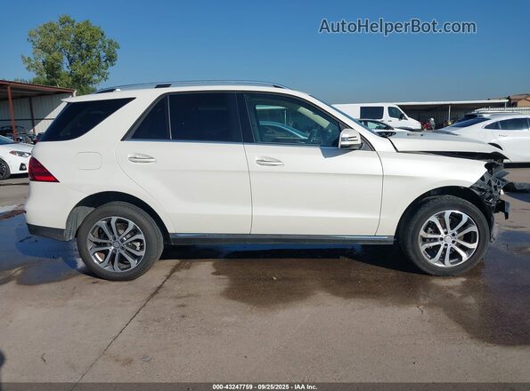 4JGDA5JB3GA783696 2016 MERCEDES-BENZ GLE 350 Белый 