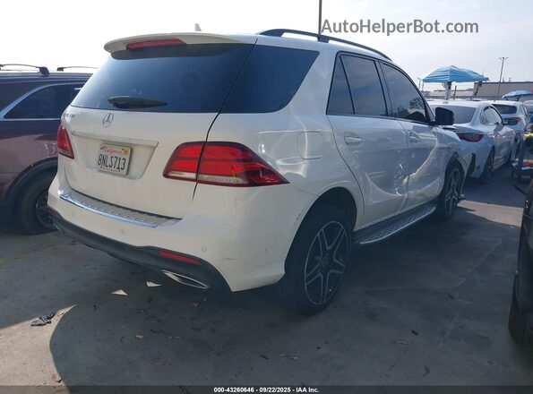 4JGDA5JB4HA907766 2017 MERCEDES-BENZ GLE 350 White 