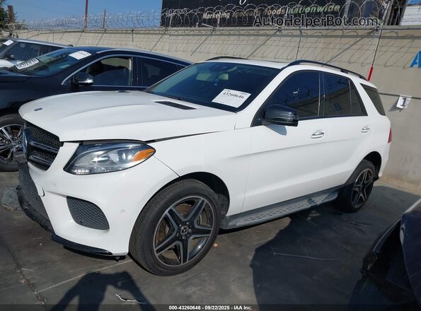 4JGDA5JB4HA907766 2017 MERCEDES-BENZ GLE 350 White 