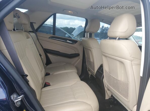 4JGDA5JB8JB202033 2018 MERCEDES-BENZ GLE Синий 