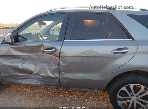 4JGDA5JB9GA656239 2016 MERCEDES-BENZ GLE 350 Gray Սալոնի 360 աստիճան տեսք