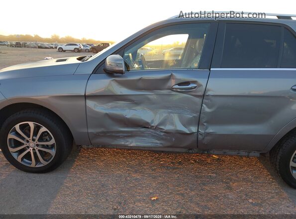 4JGDA5JB9GA656239 2016 MERCEDES-BENZ GLE 350 Gray Դիմացի տեսք