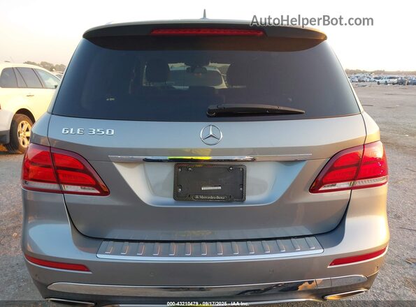 4JGDA5JB9GA656239 2016 MERCEDES-BENZ GLE 350 Gray 