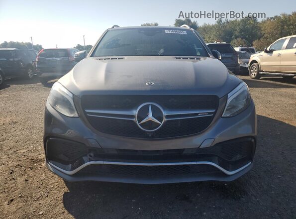 4JGDA7FBXKB198511 2019 MERCEDES-BENZ GLE Серый Вид спереди