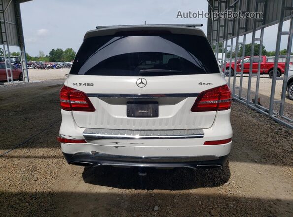 4JGDF6EE1KB226607 2019 MERCEDES-BENZ GLS White Вид ззаду