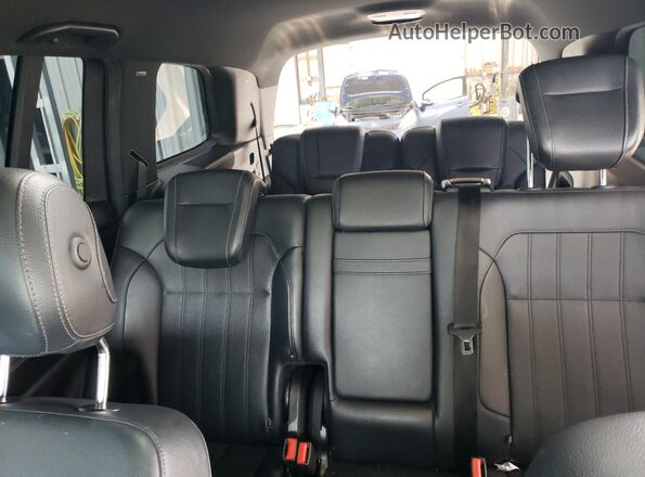 4JGDF6EE1KB226607 2019 MERCEDES-BENZ GLS White Вид задніх сидінь