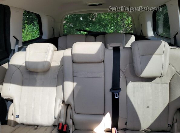 4JGDF6EE4KB227394 2019 MERCEDES-BENZ GLS Black Հետևի նստատեղերի տեսք
