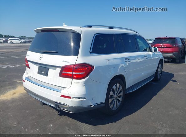 4JGDF6EE5HA959757 2017 MERCEDES-BENZ GLS 450 White Задня права чверть