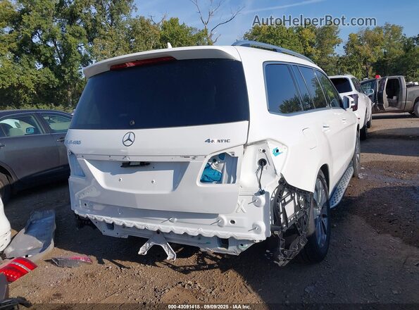 4JGDF6EE6JB076816 2018 MERCEDES-BENZ GLS 450 White Front view