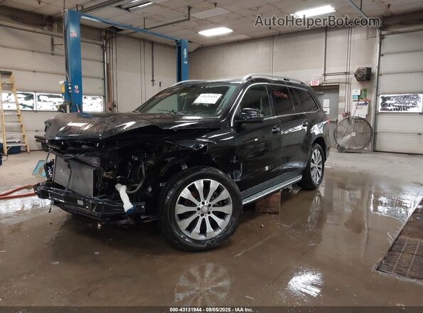 4JGDF6EE9HA889776 2017 MERCEDES-BENZ GLS 450 Black Przód lewy
